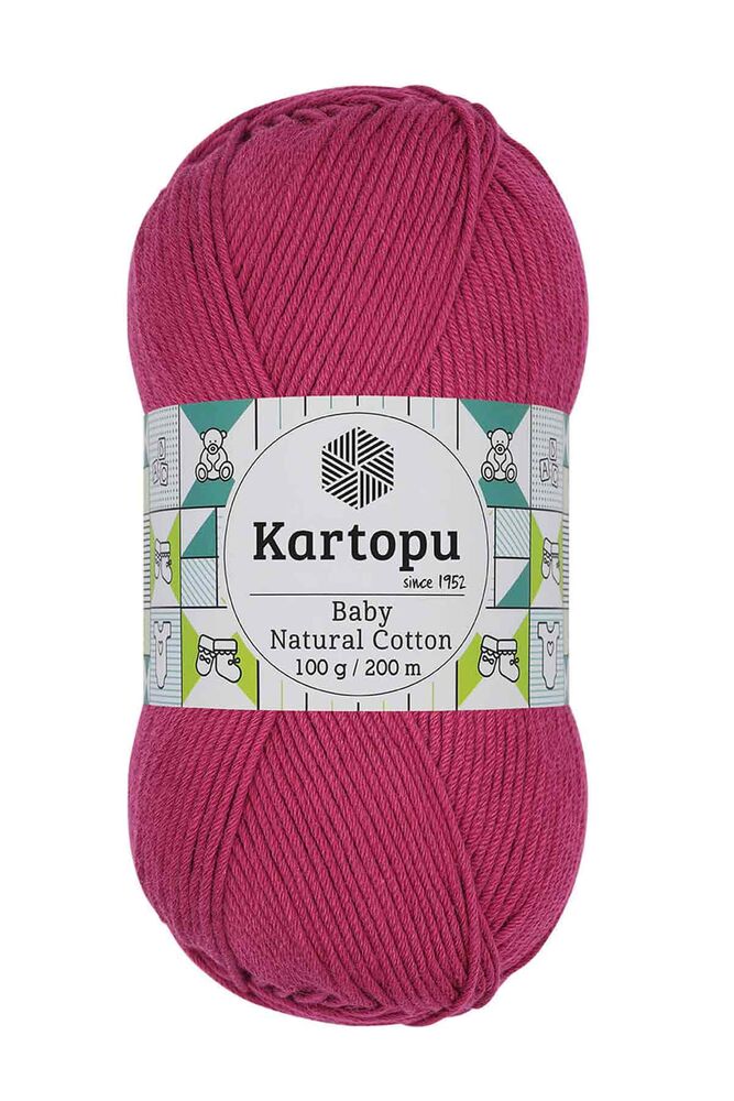 Kartopu Baby Natural Cotton El Örgü İpi Fuşya K734