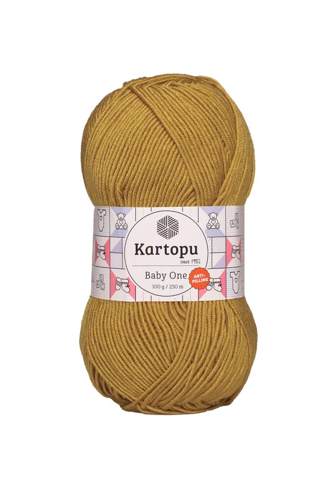 Kartopu Baby One El Örgü İpi | Hardal K313
