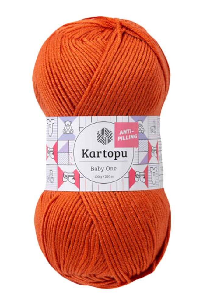 Kartopu Baby One El Örgü İpi | Kiremit K1210
