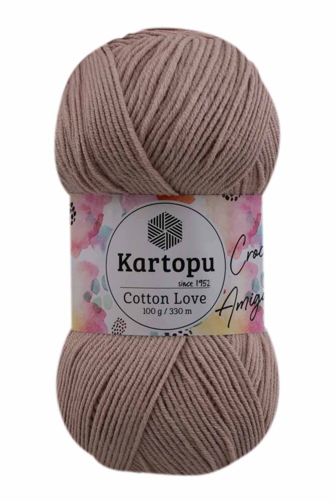 Kartopu Cotton Love El Örgü İpi | Bej K850