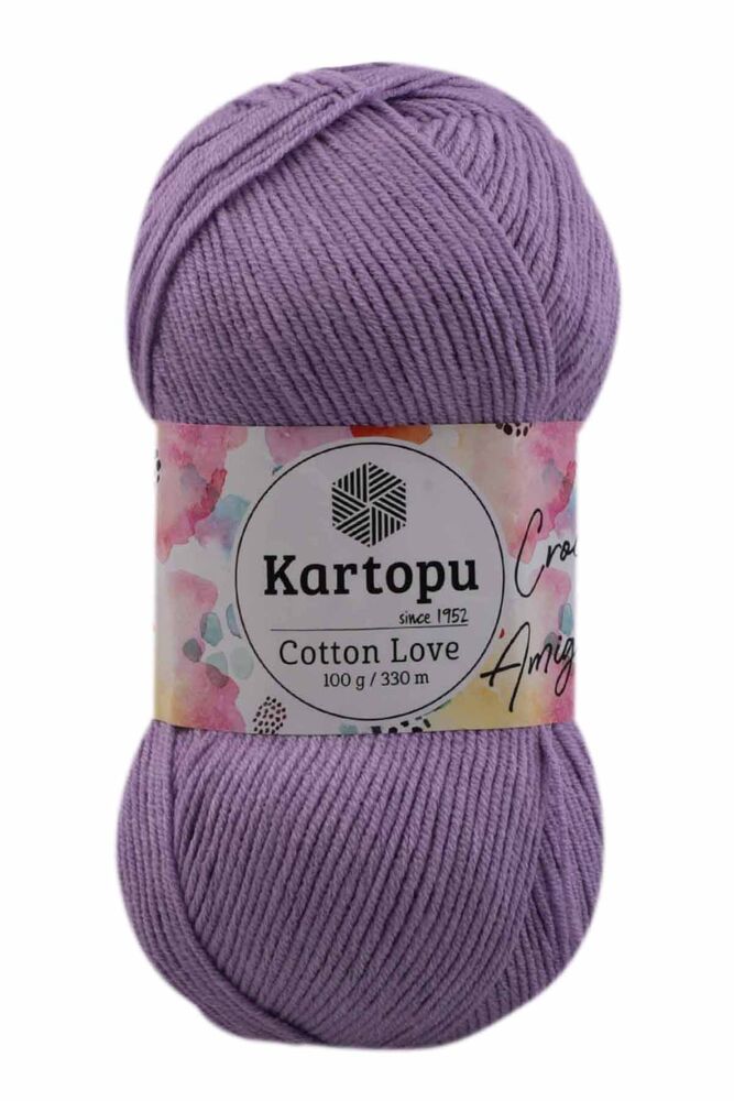 Kartopu Cotton Love El Örgü İpi | Lila K701