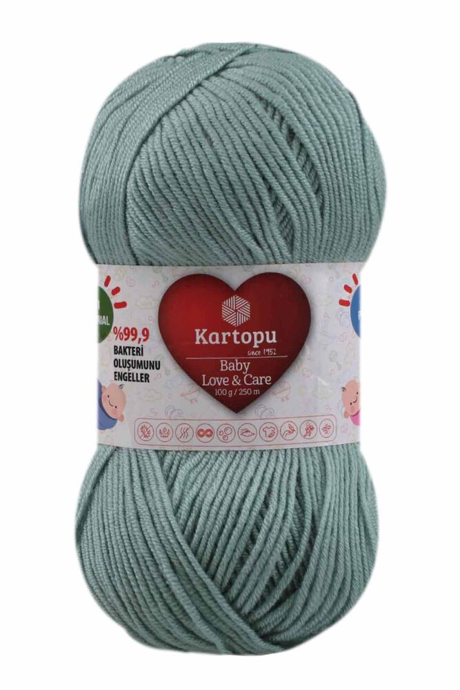 Kartopu Baby Love & Care El Örgü İpi | Azur K493