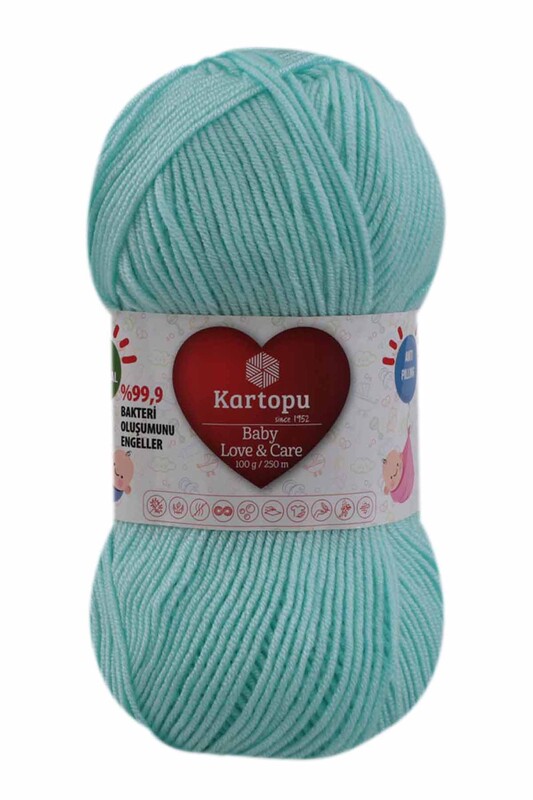 KARTOPU - Kartopu Baby Love & Care El Örgü İpi | Bebe Yeşil K578