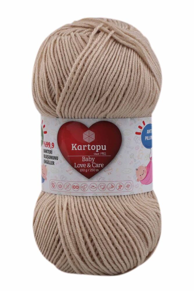 Kartopu Baby Love & Care El Örgü İpi | Taş K861