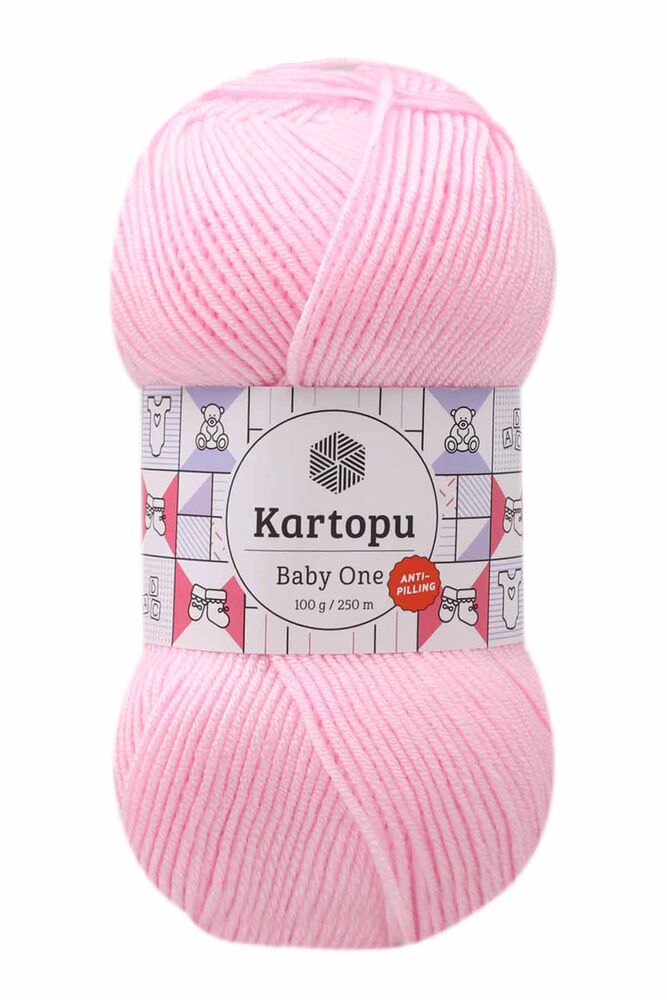 Kartopu Baby One El Örgü İpi | Açık Pembe K782