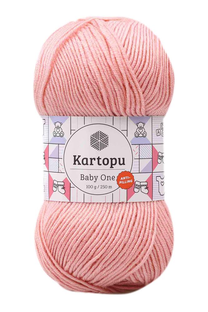 Kartopu Baby One El Örgü İpi | Pudra Pembe K258