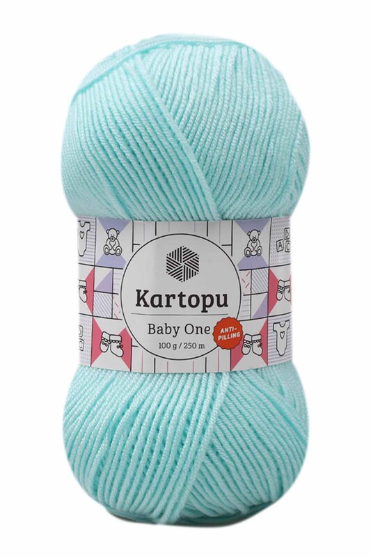 KARTOPU - Kartopu Baby One El Örgü İpi | Mavi K578