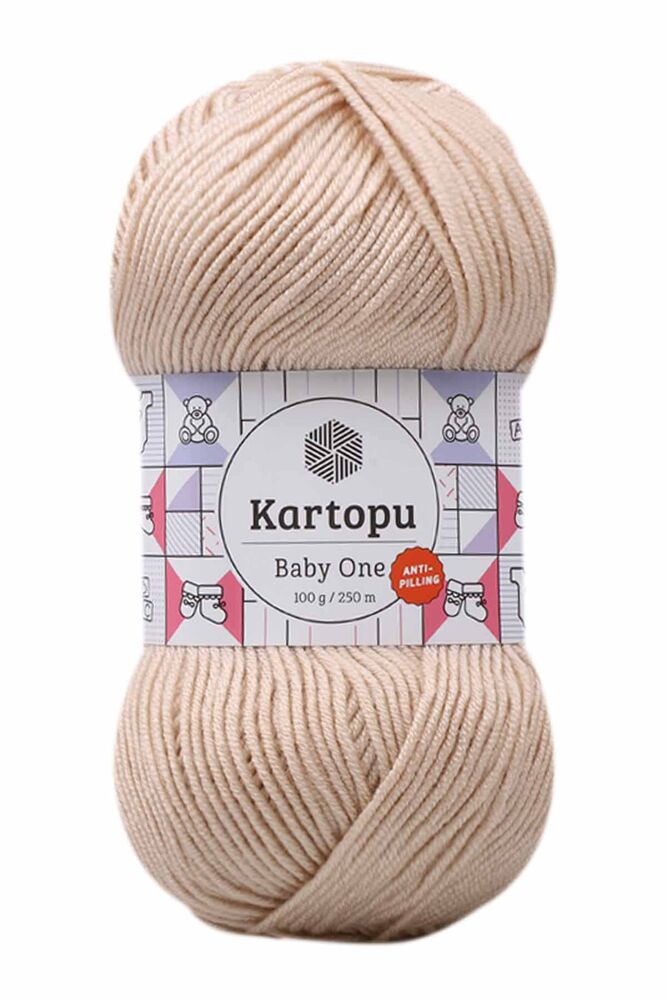 Kartopu Baby One El Örgü İpi | Bej K855