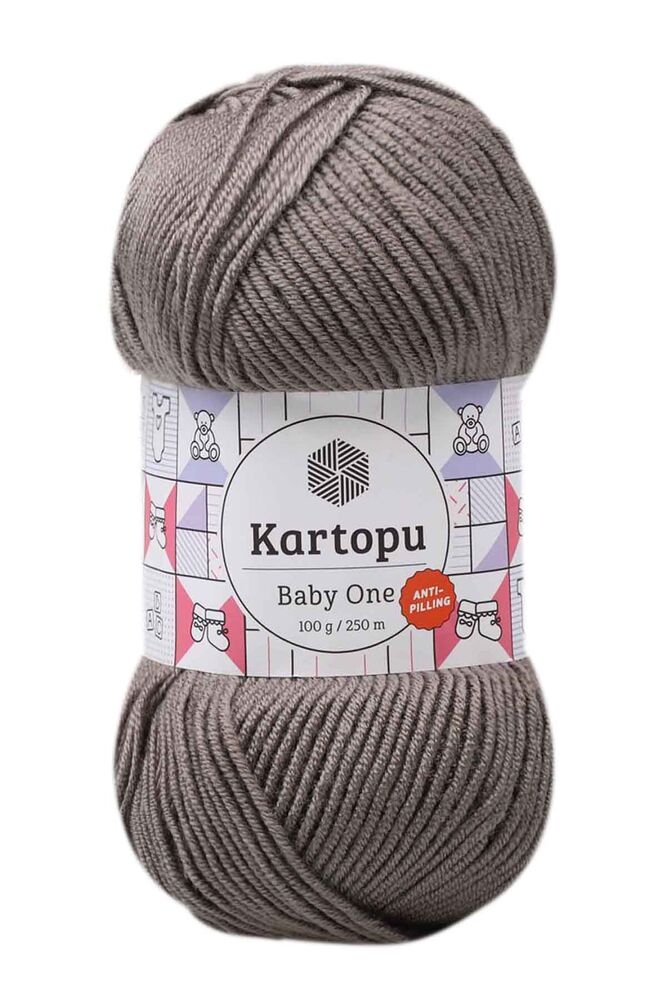 Kartopu Baby One El Örgü İpi | Koyu Gri K1921