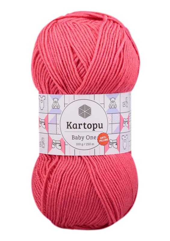 KARTOPU - Kartopu Baby One El Örgü İpi | Pembe K254