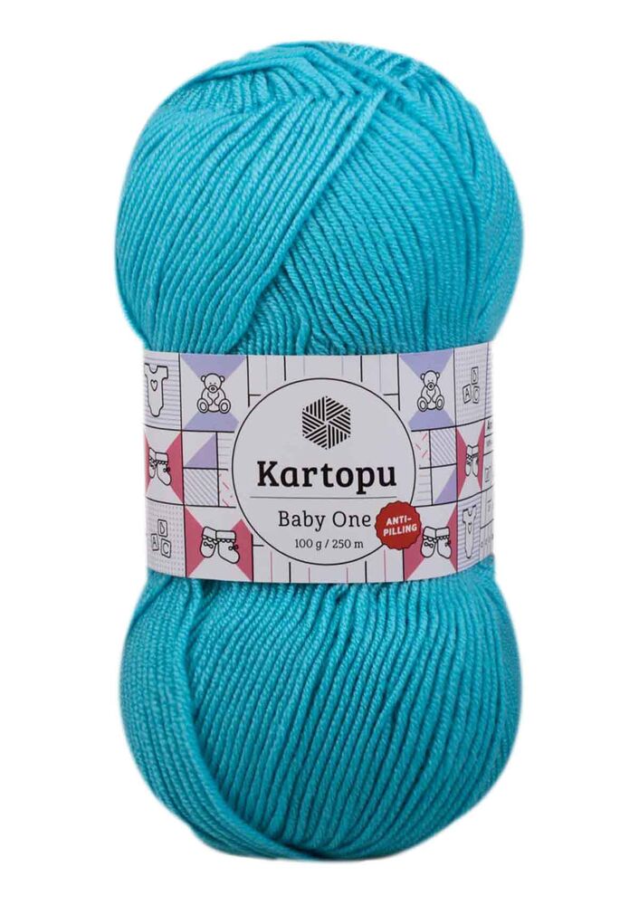 Kartopu Baby One El Örgü İpi | Turkuaz K576