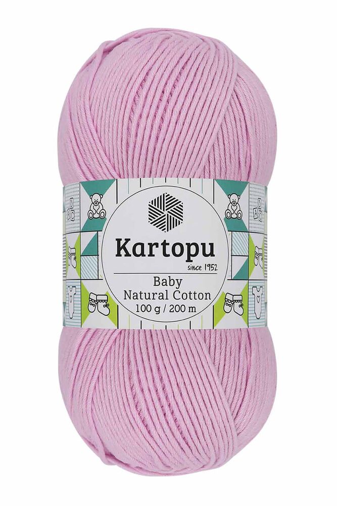 Kartopu Baby Natural Cotton El Örgü İpi Pembe K782