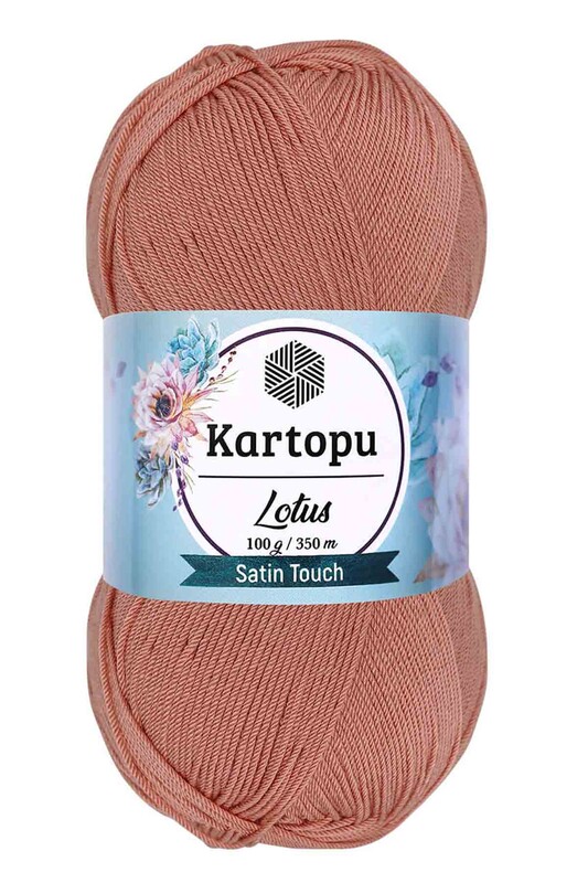 KARTOPU - Kartopu Lotus El Örgü İpi Pişmiş Ayva K103