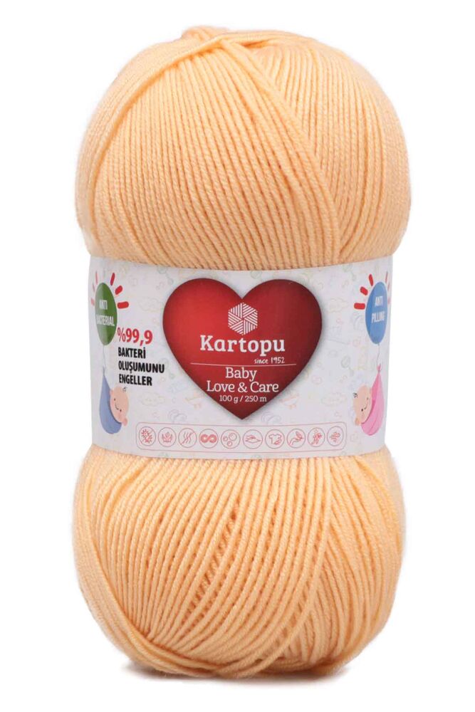 Kartopu Baby Love & Care El Örgü İpi | Hardal Esintisi K275