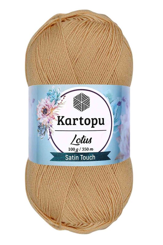 KARTOPU - Kartopu Lotus El Örgü İpi Kavun Sarı K275