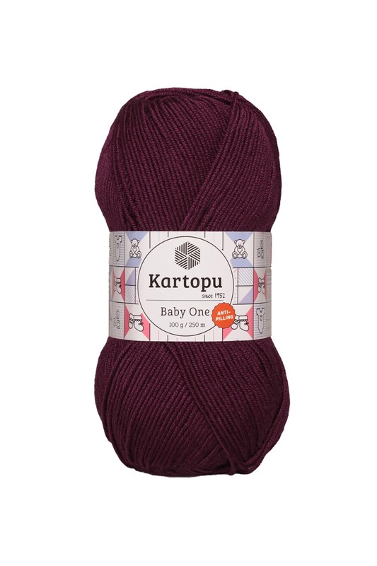 KARTOPU - Kartopu Baby One El Örgü İpi | Vişne K110