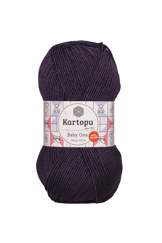 KARTOPU - Kartopu Baby One El Örgü İpi | Koyu Lila K721