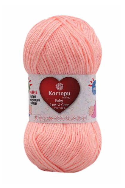 KARTOPU - Kartopu Baby Love & Care El Örgü İpi | Yavruağzı K253