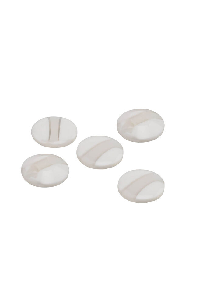 Пуговицы с узором 5шт./модель 3-кремовый