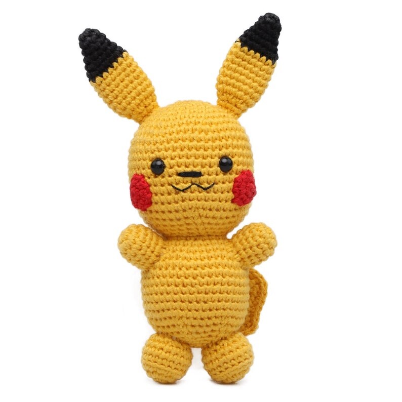 Pikachu Amigurumi Oyuncak - Thumbnail