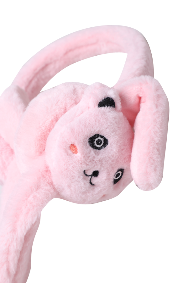 Pandalı Oynar Kulaklık | Pembe