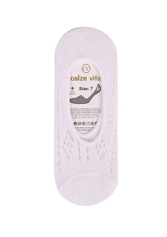 Calze Vita Babet Çorap 555 | Beyaz