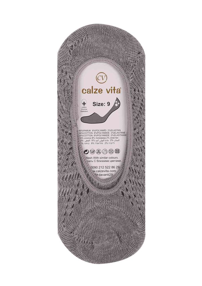 Calze Vita Babet Çorap 555 | Gri