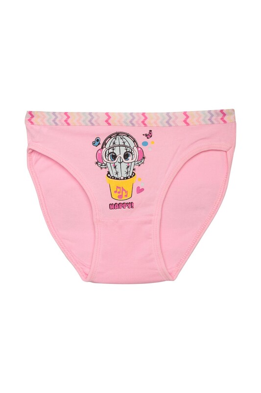 Domi Kids - Figürlü Kız Çocuk Külot 75250 | Pembe
