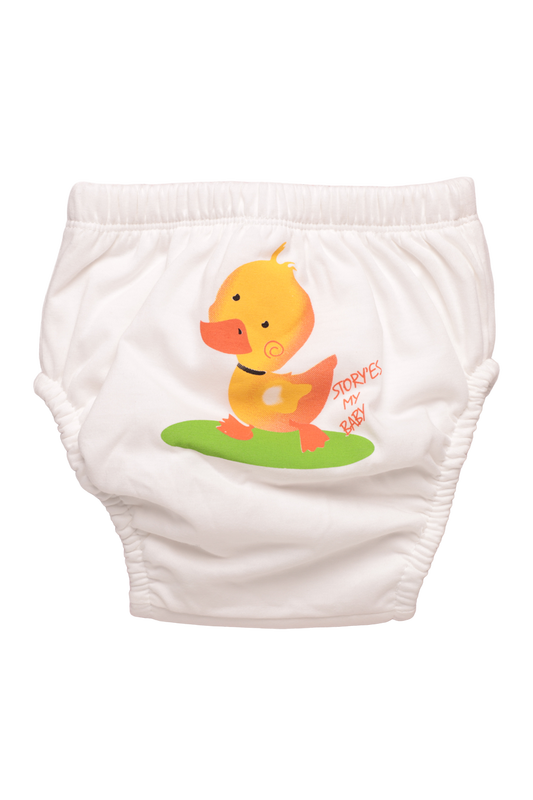 Story Baby - Figürlü Çocuk Alıştırma Külot 7-031 | Beyaz