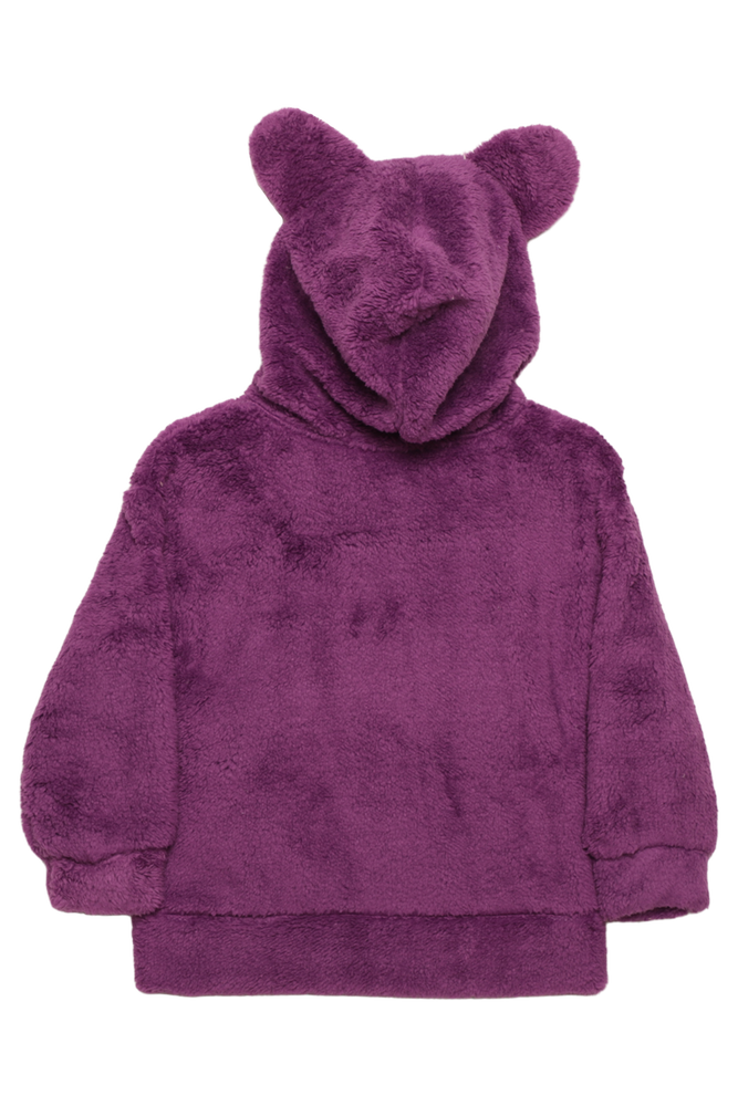 Peluş Kız Çocuk Hırka 623519 | Mor