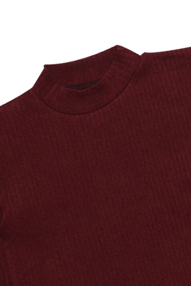 Fitilli Kız Çocuk Body 0746 | Bordo