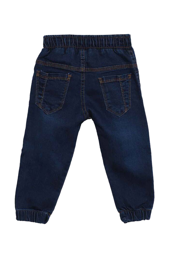 Paça Lastikli Cepli Kot Pantolon | Kot Mavi