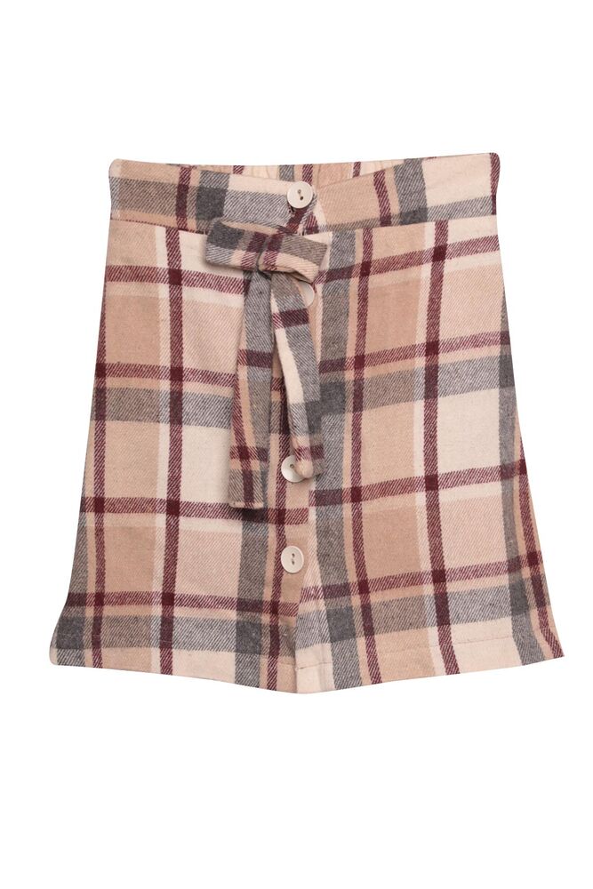 Kız Çocuk Etekli Takım 5050 | Bej Kız Çocuk Etekli Takım 5050 | Bej