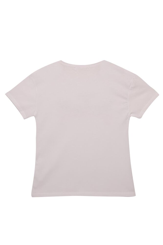 Baskılı Kız Çocuk Tshirt 1968 | Beyaz