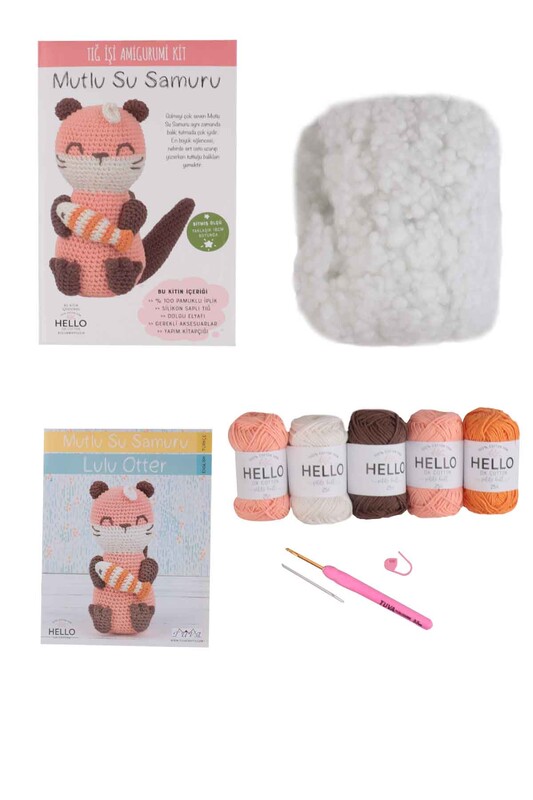Amigurumi Knitting Kit -SCF08 Tuva - Thumbnail