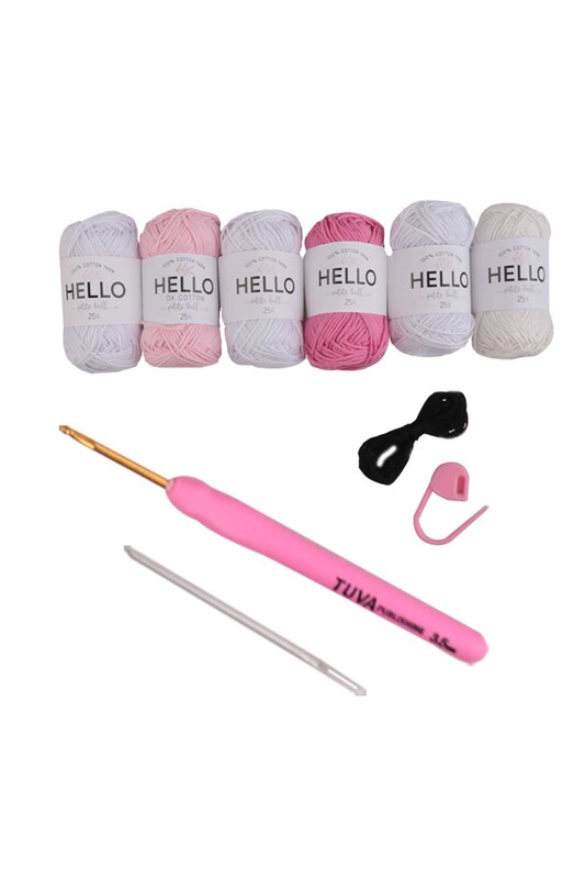 Amigurumi Knitting Kit -SCF12 Tuva - Thumbnail
