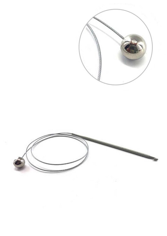 Sultan Stoplu Çelik Telli Misinalı Şiş 80 cm 2,5 mm - Thumbnail