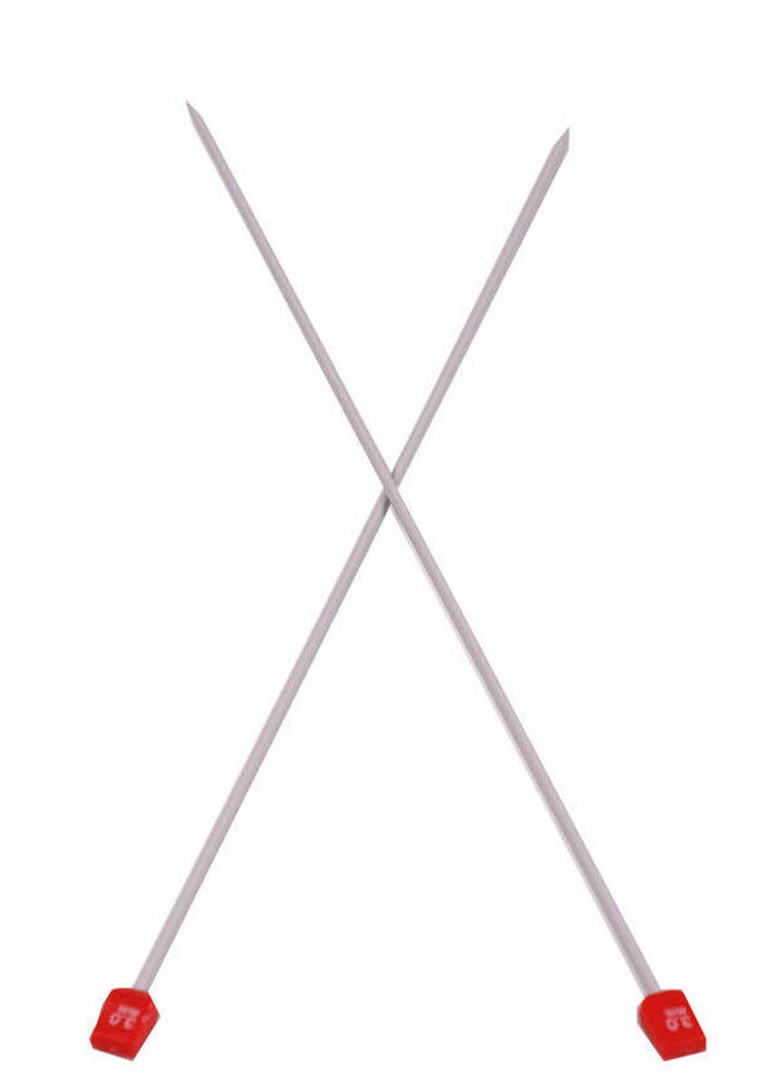 Yabalı Klasik Örgü Şiş 35 cm 3,5 mm