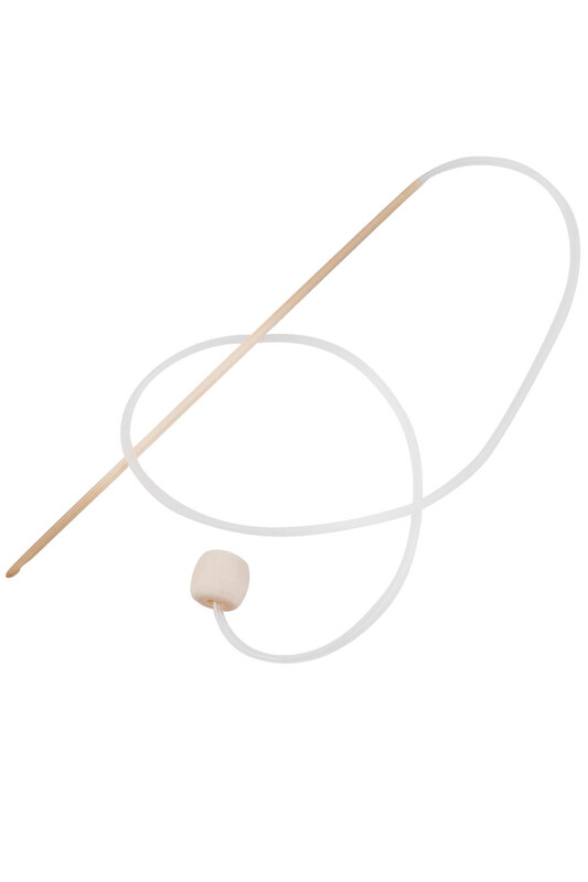 YABALI - Yabalı Bambu Stoplu Misinalı Şiş 60 cm YBL-342 | Standart