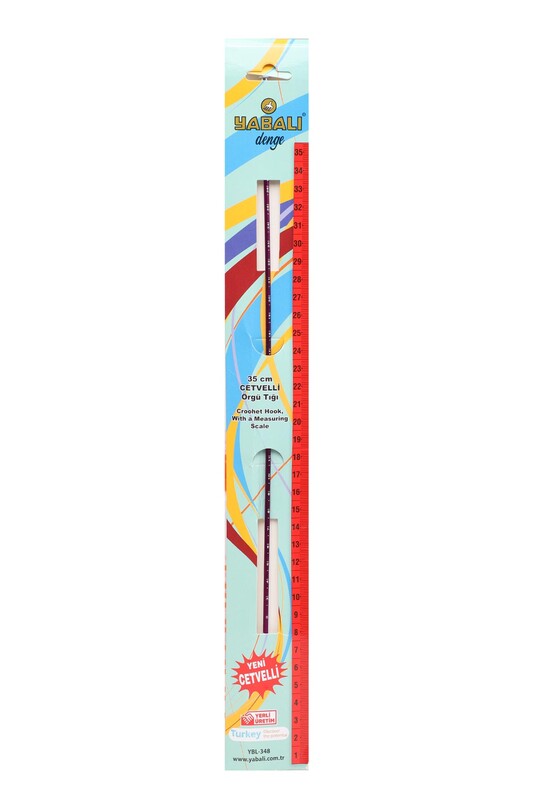 YABALI - Yabalı Cetvelli Örgü Tığ 35 cm 3 mm