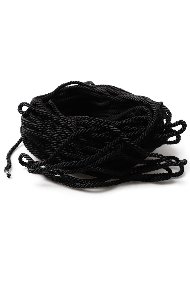 Kordon İp 50 Metre 6 mm Siyah