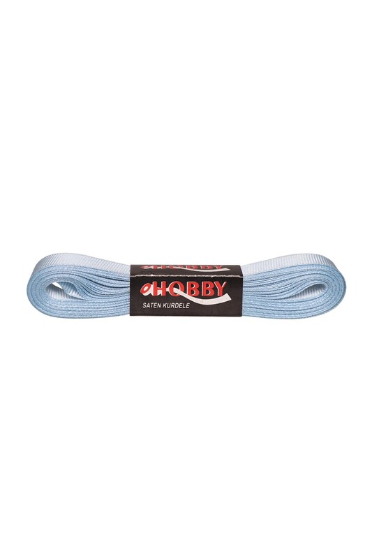 OHOBBY - Saten Kurdele 10 mt 20 mm | Bebe Mavi