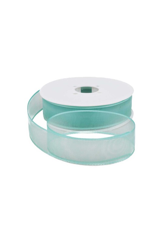 SİMİSSO - Şifon Kurdele 2,5 cm 20 mt | Çağla Yeşili