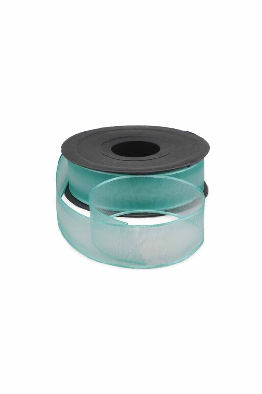 SİMİSSO - Şifon Kurdele 2,5 cm 20 mt | Yeşil