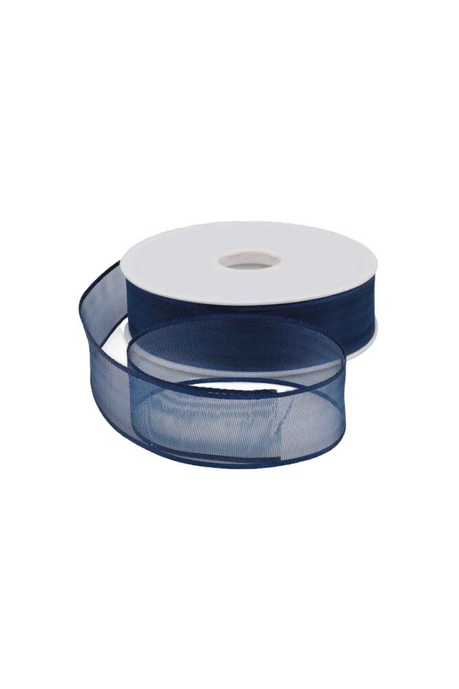 Şifon Kurdele 2,5 cm 20 mt | Lacivert