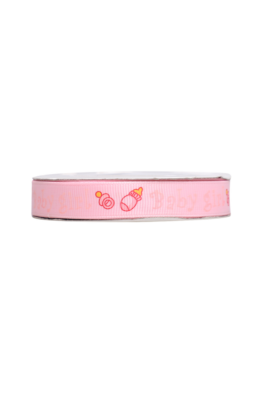 SİMİSSO - Bebek Grogren Kurdele 20 metre | Pembe