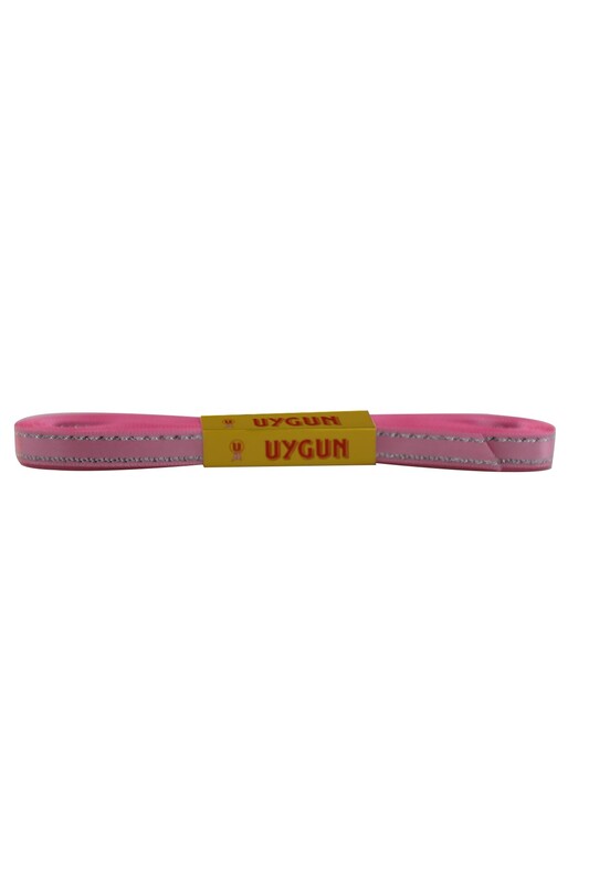 UYGUN - Simli Saten Kurdele No:2 | Pembe