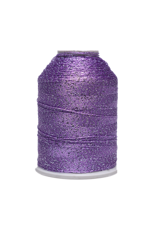 Kısmet Simli Çetik ve Patik İpi 100 gr. | Mor - Thumbnail