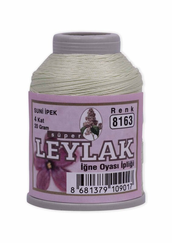 LEYLAK - Leylak Suni İpek Oya İpi 20 gr 8163
