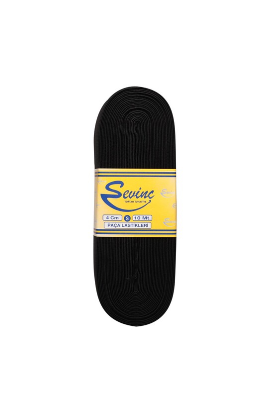 SEVİNÇ - Sevinç Paça Lastik 4 cm | Siyah